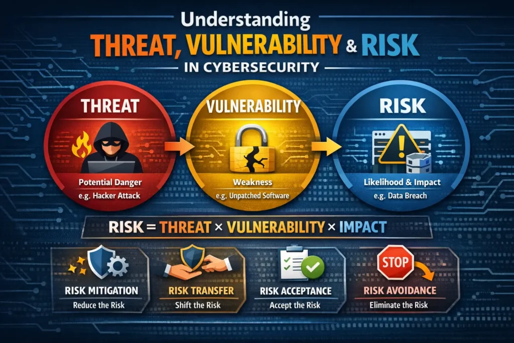 threat, vulnerability and risk