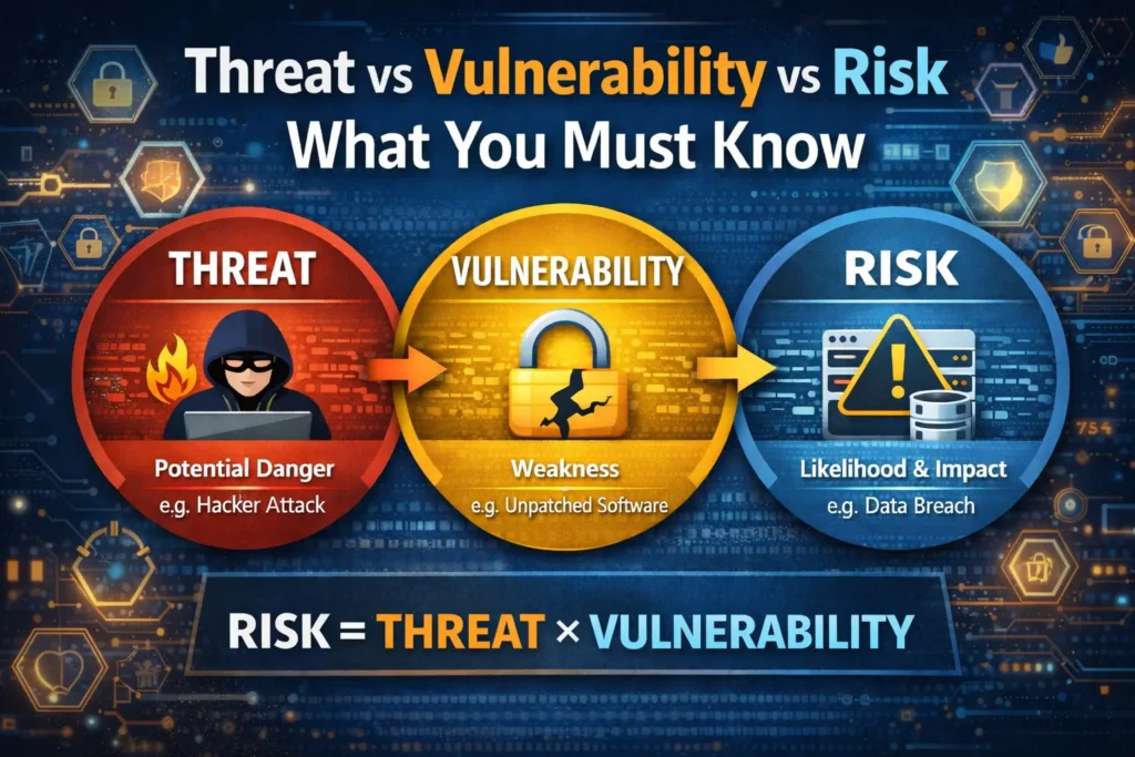 threat vulnerbility and risk featured image